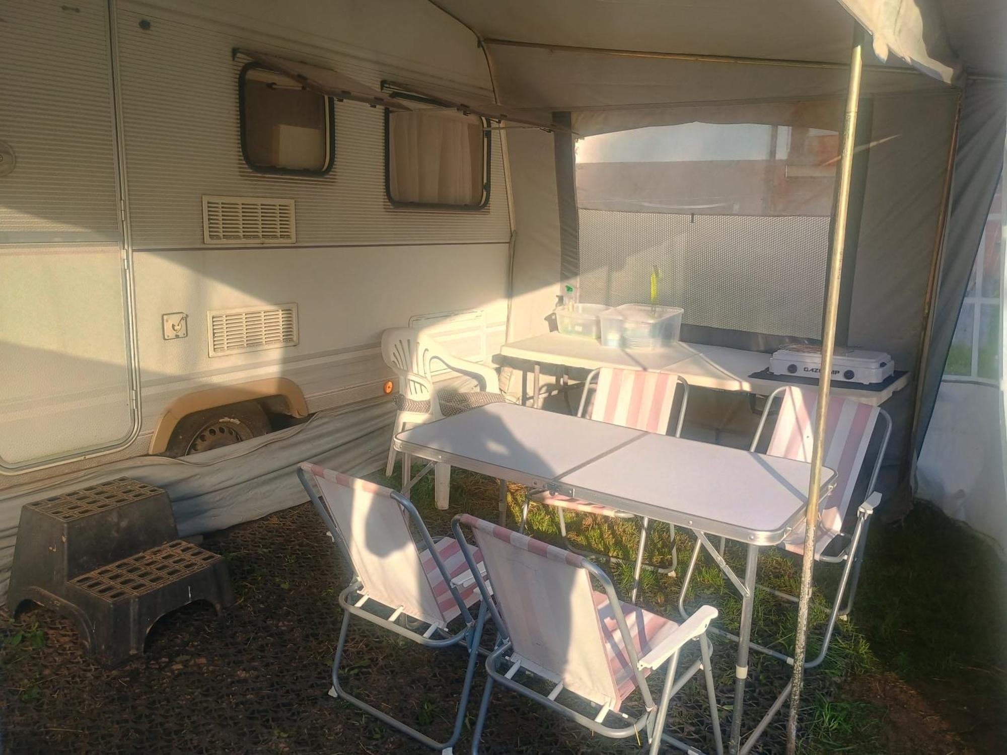 Wildcamp Resort Masseria La Murgia Unterkunft In Einem Wohnwagen Rimbach  エクステリア 写真